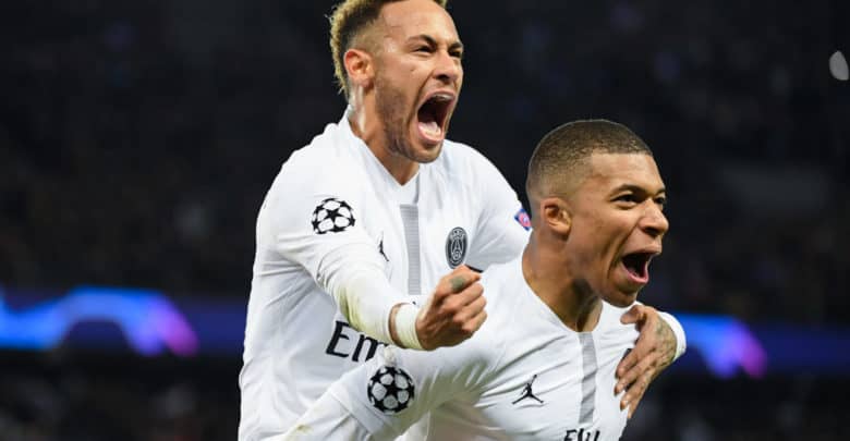 Neymar Kylian Mbappé