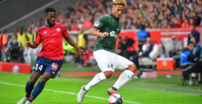 William Saliba de St Etienne et Jonathan Bamba de Lille