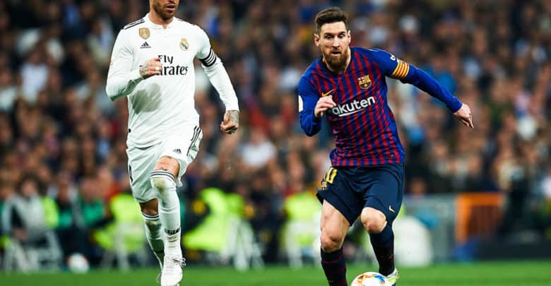 Real-Barça : Ce Clasico qui n’en est pas vraiment un 1 Lionel Messi Sergio Ramos Real Madrid FC Barcelone 2019