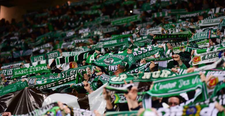 Supporters Saint Etienne Geoffroy Guichard