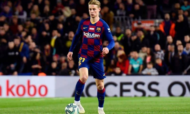 de jong barcelone