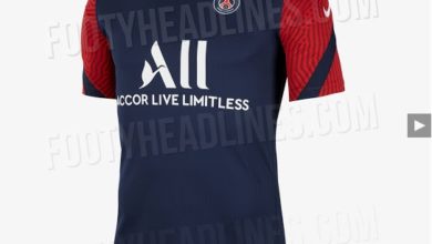 maillot entrainement 2020 2021