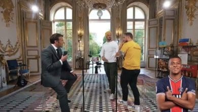 Macron Mbappe